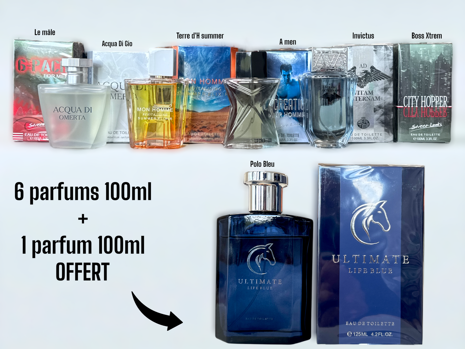 Lot Luxe Homme 6